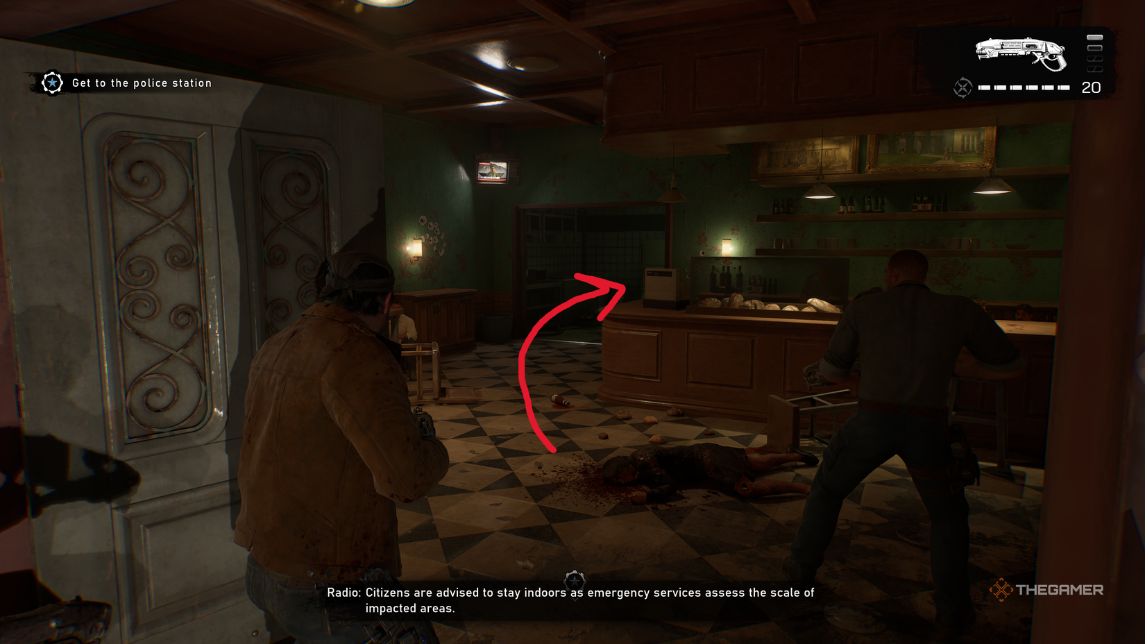 A player getting all Act 1 collectibles in Gears of War: E-Day.