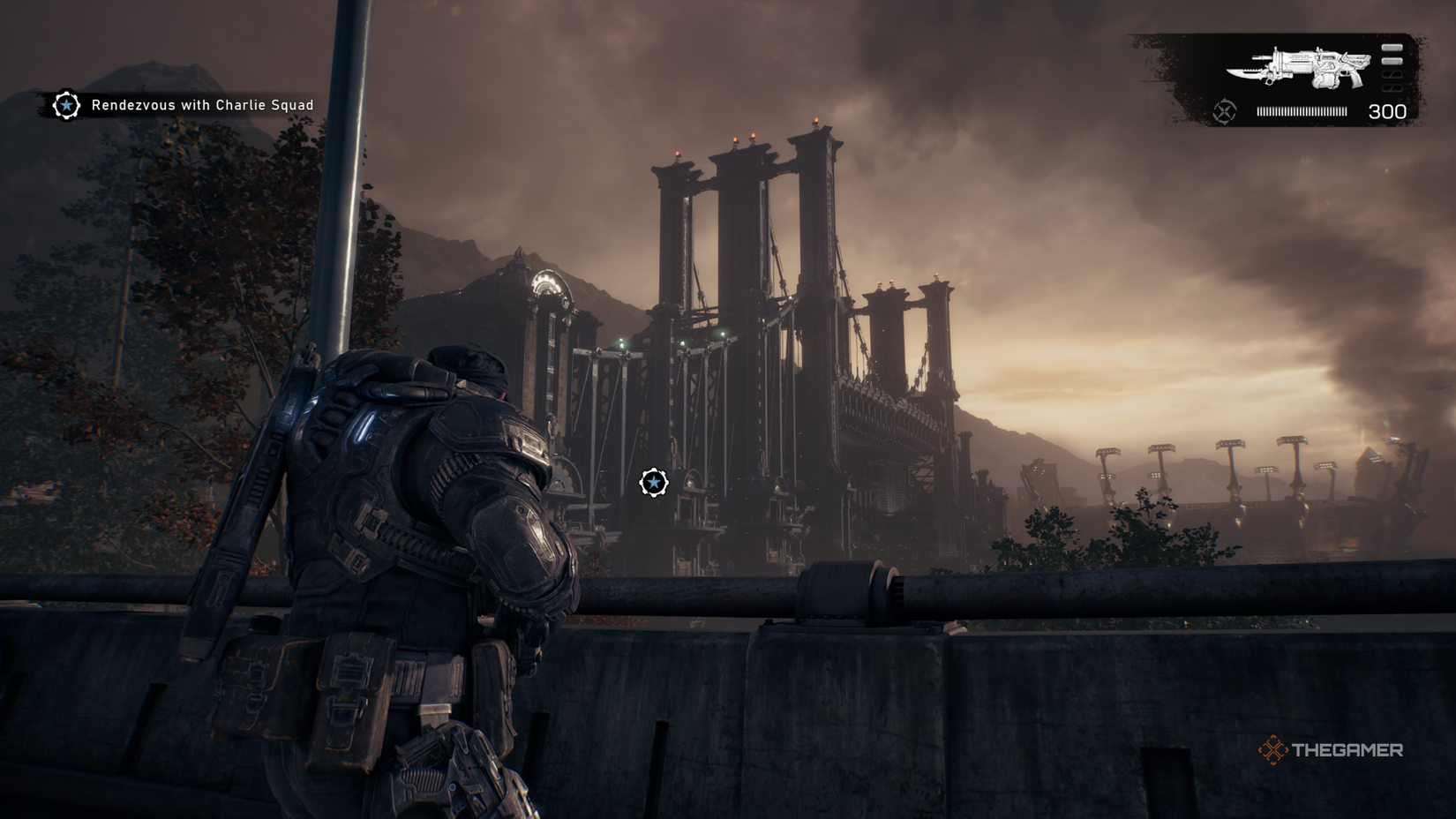 A player wondering how long to beat every chapter in Gears of War: E-Day.