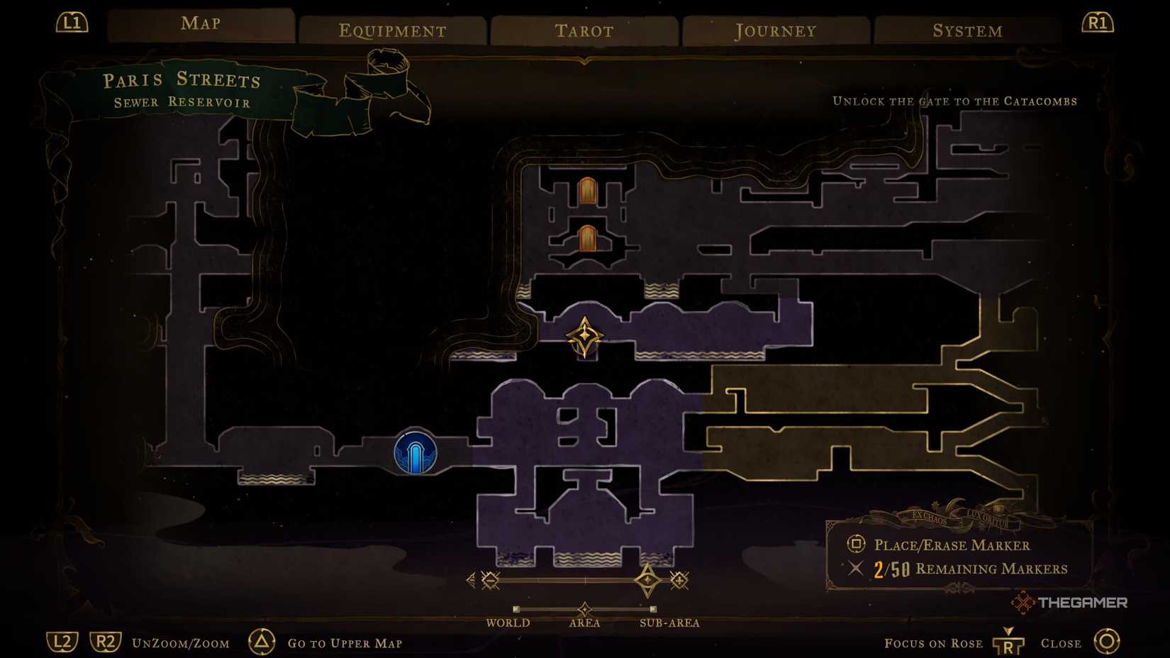 The location of the Cestus weapon in Castlevania Belmont’s Curse.