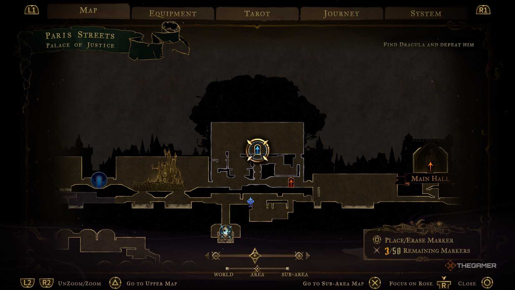 The location of the Valmanway weapon in Castlevania Belmont’s Curse.