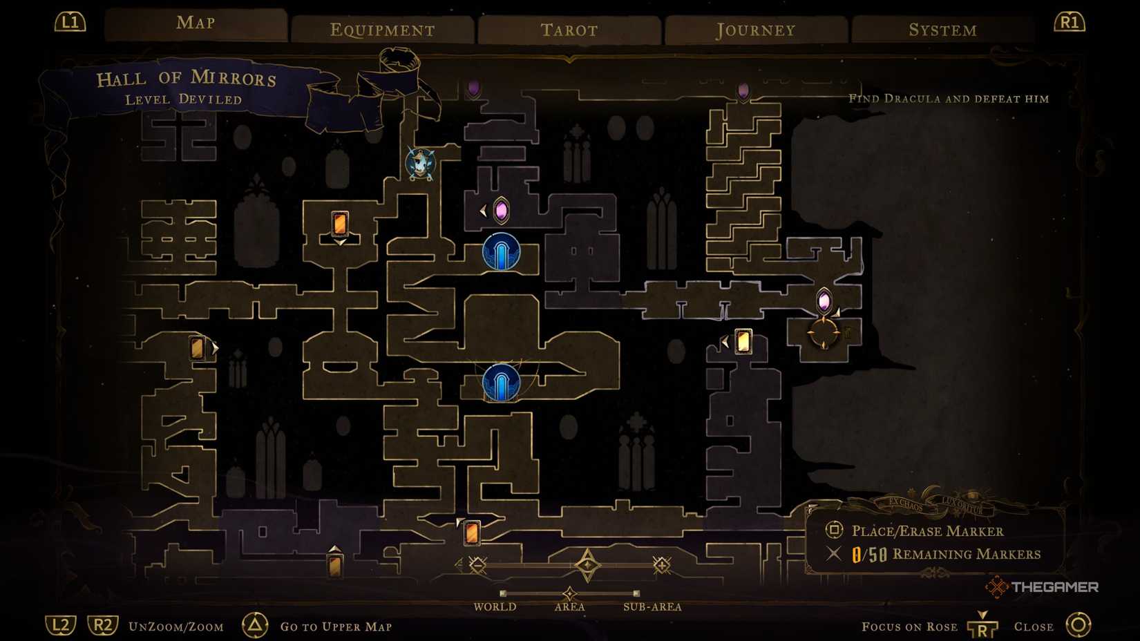 The location of the Bernhard's Wrath weapon in Castlevania Belmont’s Curse.