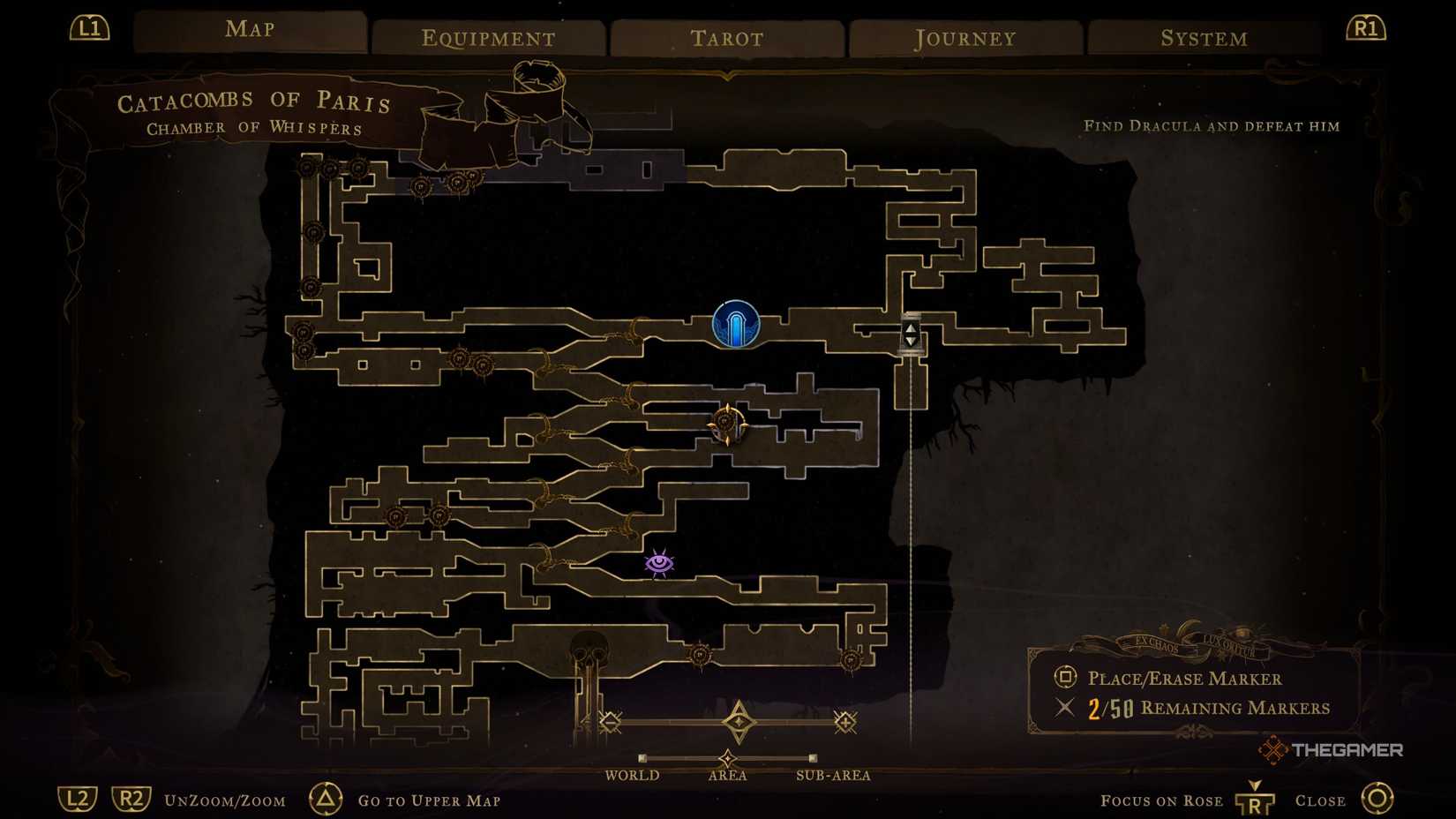 The location of the Pair of Longswords weapon in Castlevania Belmont’s Curse.