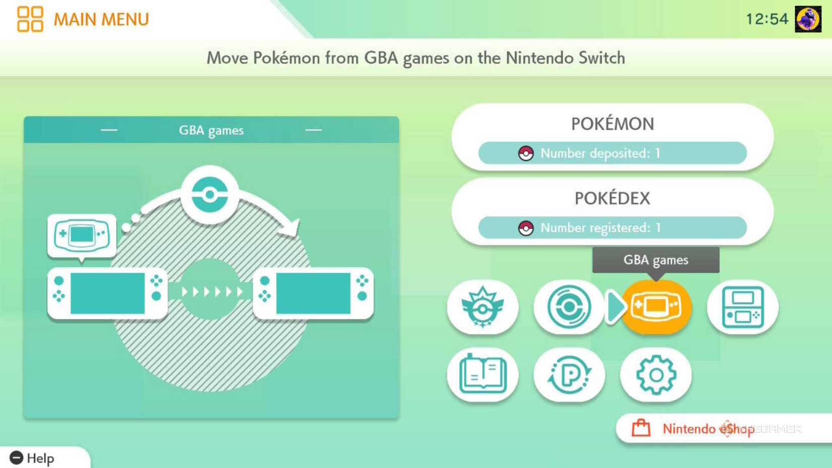 Pokemon Home New GBA Category Sparks Ruby And Sapphire Theories