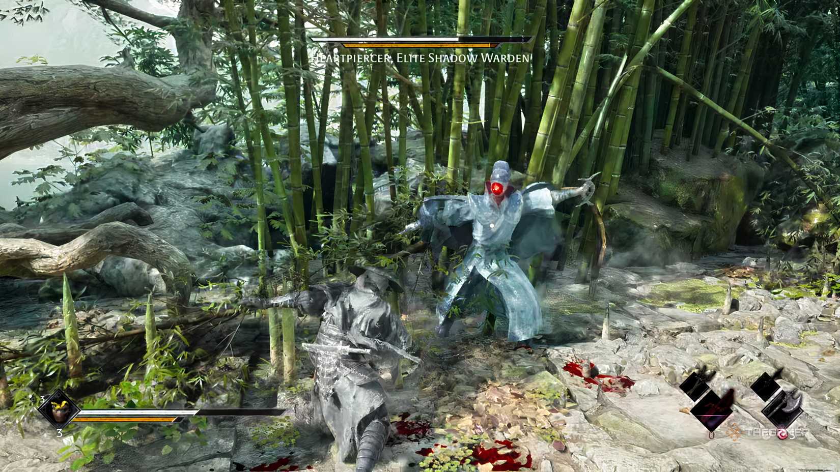 Guida a Phantom Blade Zero: come trovare Serpent Eye a Meigu Lake e aprire la Serpent Door 7 Soul combatte contro il boss Heartpiercer in Phantom Blade Zero